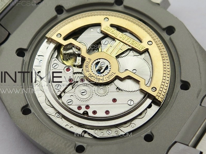 Royal Oak 39mm 15202 SS ZF 1:1 Best Edition Blue Textured Dial on SS Bracelet A2121 V2