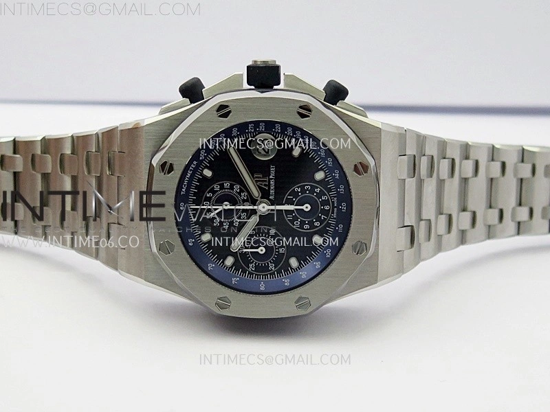 Royal Oak Offshore 42mm Re-edition SS TKF Best Edition Blue Dial on SS Bracelet A7750