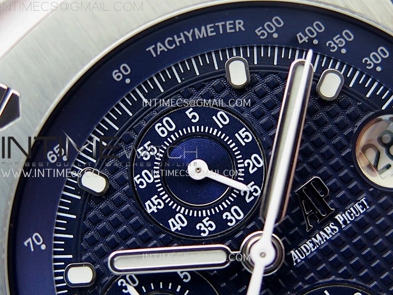 Royal Oak Offshore 42mm Re-edition SS TKF Best Edition Blue Dial on SS Bracelet A7750