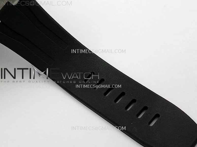 Royal Oak Offshore 44mm SS TKF 1:1 Best Edition White Dial on Black Rubber Strap A3126