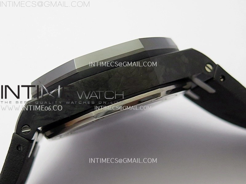 Royal Oak Offshore 44mm Carbon TKF 1:1 Best Edition Black Dial on Black Rubber Strap A3126