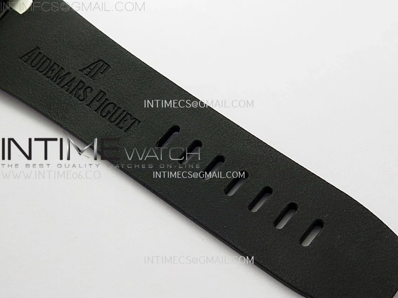 Royal Oak Offshore 44mm Carbon TKF 1:1 Best Edition Black Dial on Black Rubber Strap A3126