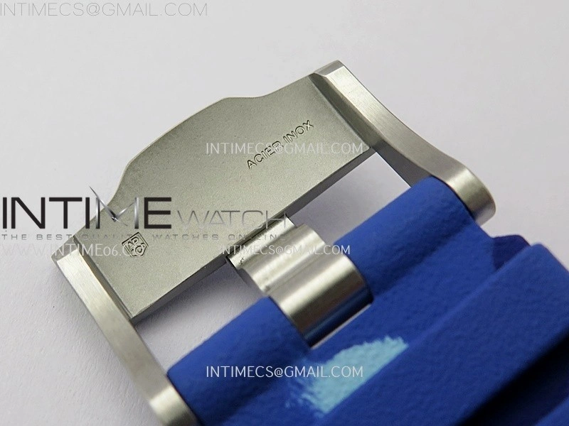 Royal Oak Offshore 44mm SS TKF 1:1 Best Edition Blue Dial on Blue Camou Rubber Strap A3126