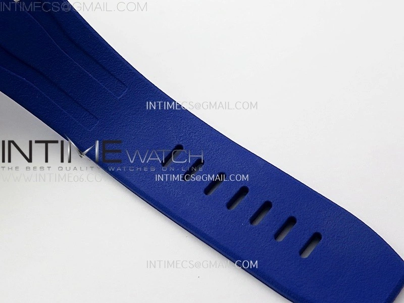 Royal Oak Offshore 44mm SS TKF 1:1 Best Edition Blue Red Dial on Blue Red Rubber Strap A3126