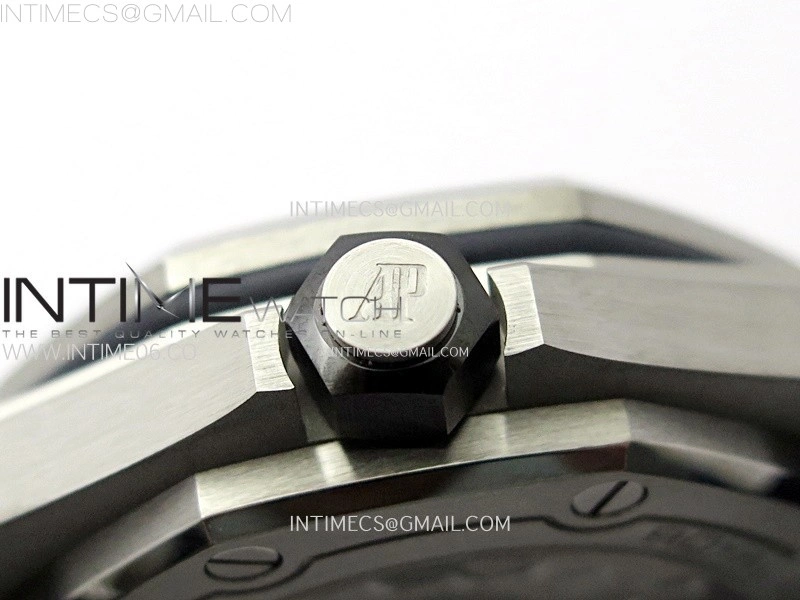 Royal Oak Offshore Diver 15720 APSF 1:1 Best Edition Blue Dial on Blue Rubber Strap SA4308