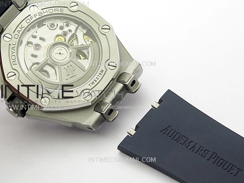 Royal Oak Offshore Diver 15720 APSF 1:1 Best Edition Blue Dial on Blue Rubber Strap SA4308