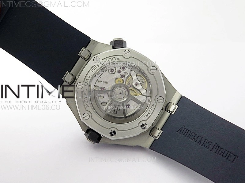 Royal Oak Offshore Diver 15720 APSF 1:1 Best Edition Blue Dial on Blue Rubber Strap SA4308