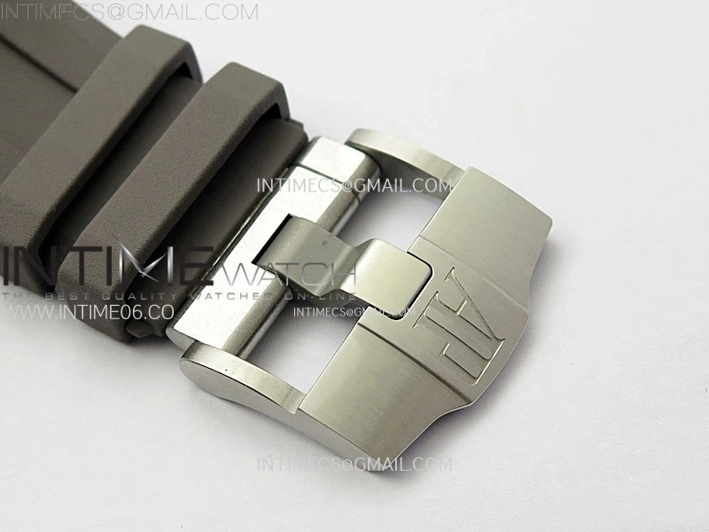Royal Oak Offshore Diver 15720 APSF 1:1 Best Edition Gray Dial on Gray Rubber Strap SA4308