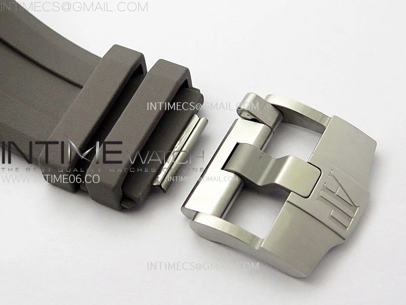 Royal Oak Offshore Diver 15720 APSF 1:1 Best Edition Gray Dial on Gray Rubber Strap SA4308