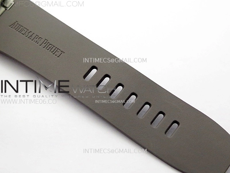 Royal Oak Offshore Diver 15720 APSF 1:1 Best Edition Gray Dial on Gray Rubber Strap SA4308