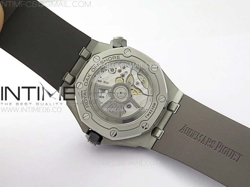 Royal Oak Offshore Diver 15720 APSF 1:1 Best Edition Gray Dial on Gray Rubber Strap SA4308
