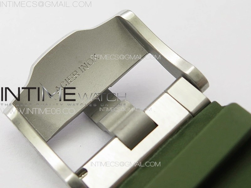 Royal Oak Offshore Diver 15720 IPF 1:1 Best Edition Green Dial on Green Rubber Strap A4308