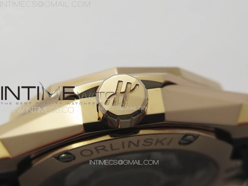 Classic Fusion Orlinski RG B50F 1:1 Best Edition White Faceted Dial on White Rubber Strap A2892