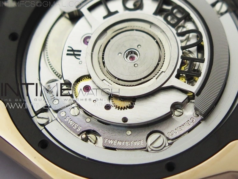 Classic Fusion Orlinski RG B50F 1:1 Best Edition White Faceted Dial on White Rubber Strap A2892