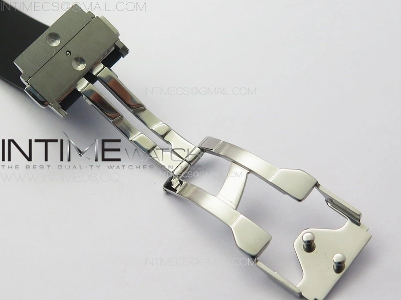 Classic Fusion Orlinski SS B50F 1:1 Best Edition Black Faceted Dial on Black Rubber Strap A2892