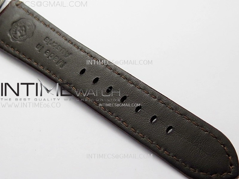 Radiomir PAM1292 Y 40mm SS TTF Best Edition White Dial on Brown Leather Strap Asian P900