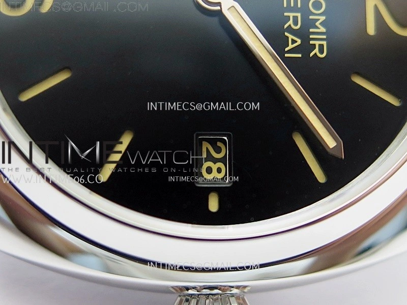 Radiomir PAM1294 Y 40mm SS TTF Best Edition Black Dial on Black Leather Strap Asian P900