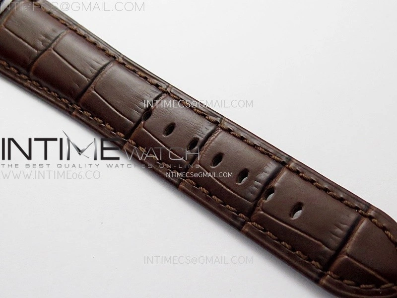 Radiomir PAM1386 Y 40mm SS TTF Best Edition Green Dial on Brown Leather Strap Asian P900