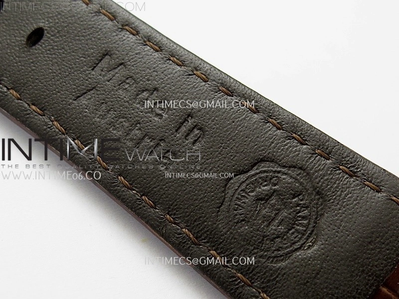 Radiomir PAM1386 Y 40mm SS TTF Best Edition Green Dial on Brown Leather Strap Asian P900