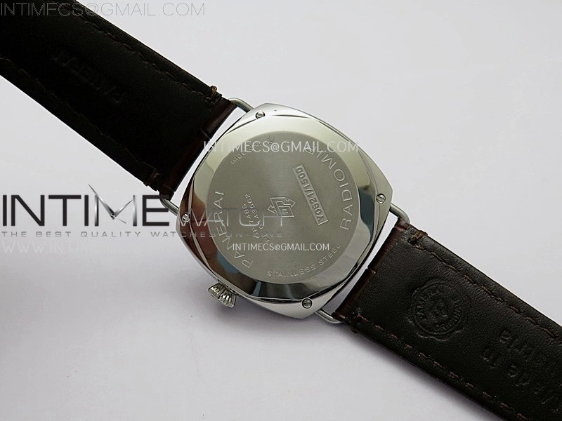 Radiomir PAM1386 Y 40mm SS TTF Best Edition Green Dial on Brown Leather Strap Asian P900
