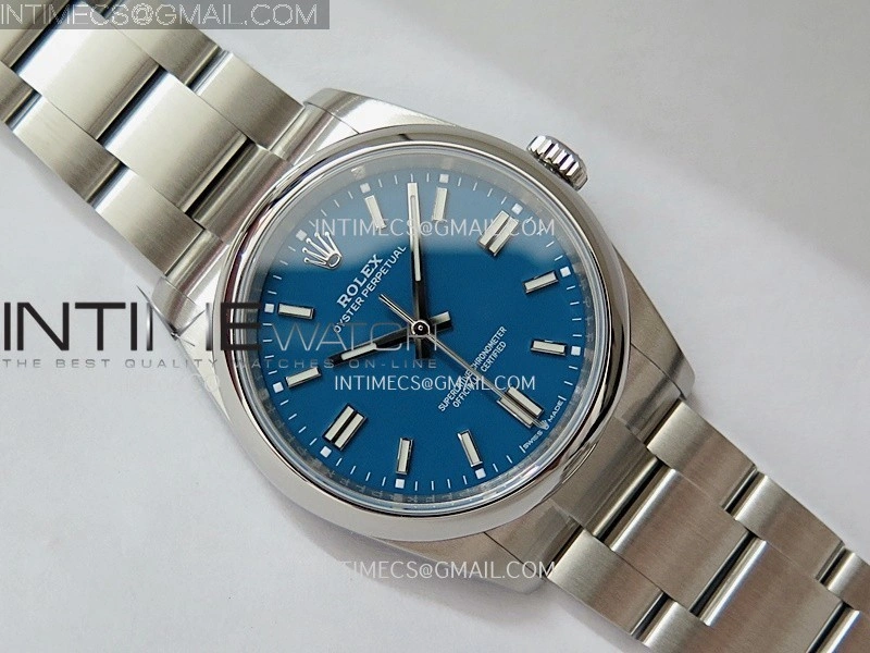 Oyster Perpetual 126000 36mm 904L SS KRF 1:1 Best Edition 2025 Blue Dial On SS Bracelet