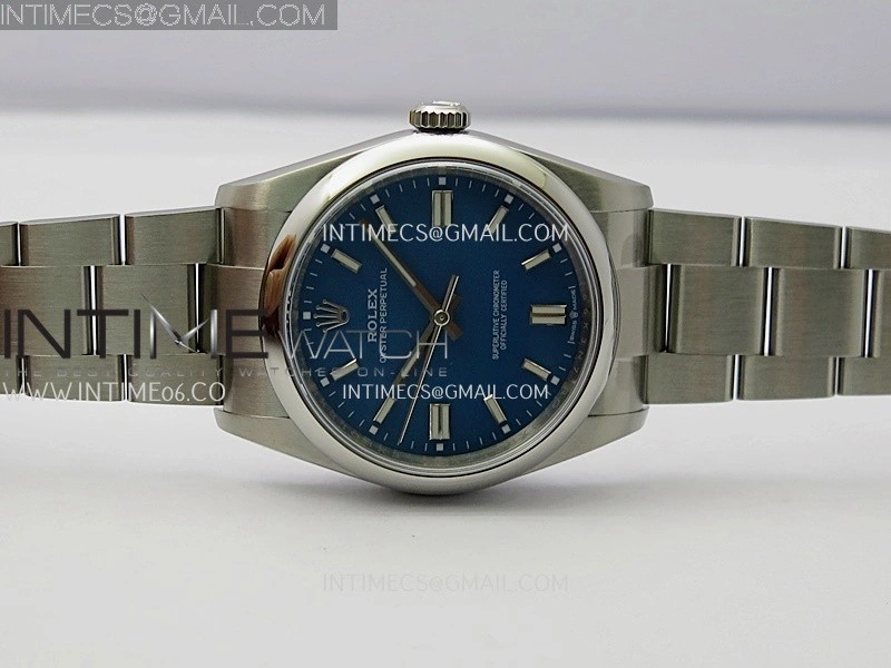 Oyster Perpetual 126000 36mm 904L SS KRF 1:1 Best Edition 2025 Blue Dial On SS Bracelet