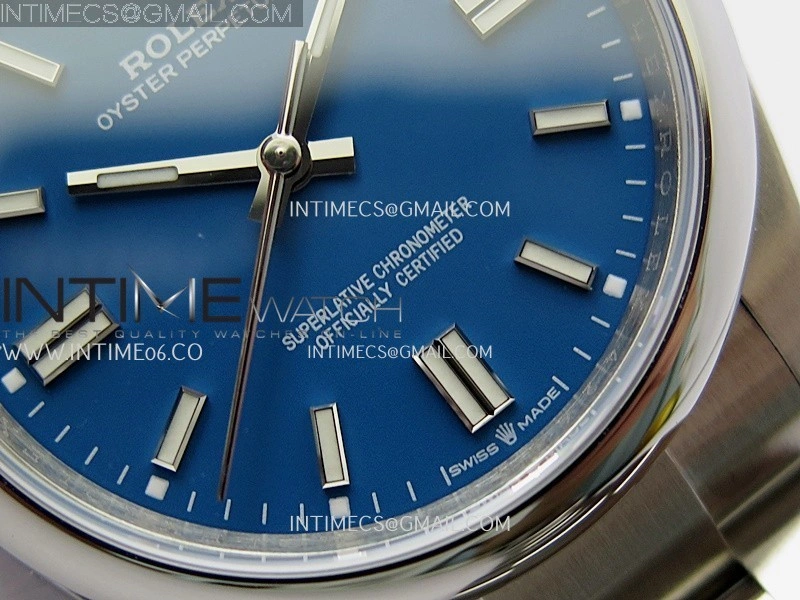 Oyster Perpetual 126000 36mm 904L SS KRF 1:1 Best Edition 2025 Blue Dial On SS Bracelet