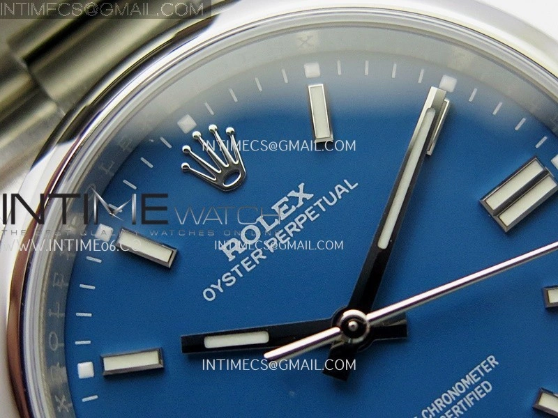 Oyster Perpetual 126000 36mm 904L SS KRF 1:1 Best Edition 2025 Blue Dial On SS Bracelet