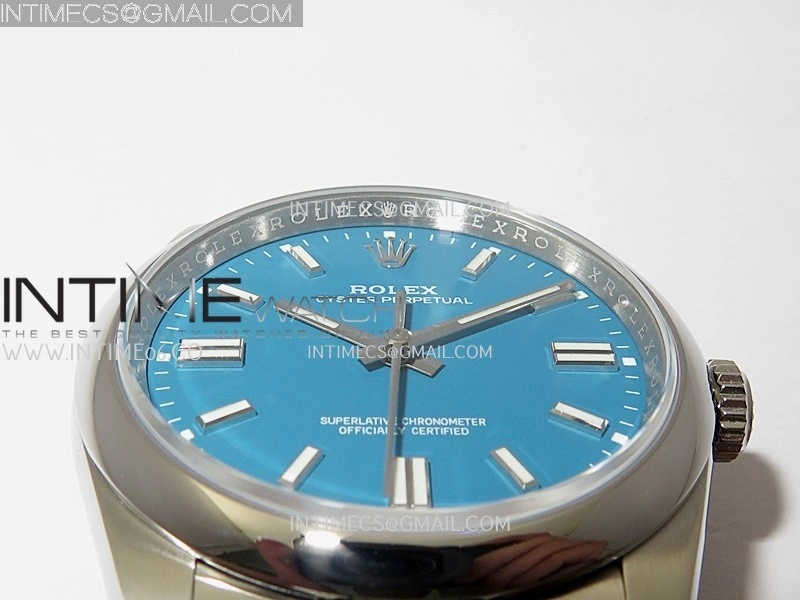 Oyster Perpetual 126000 36mm 904L SS KRF 1:1 Best Edition 2025 Blue Dial On SS Bracelet