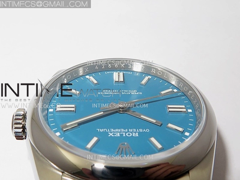 Oyster Perpetual 126000 36mm 904L SS KRF 1:1 Best Edition 2025 Blue Dial On SS Bracelet