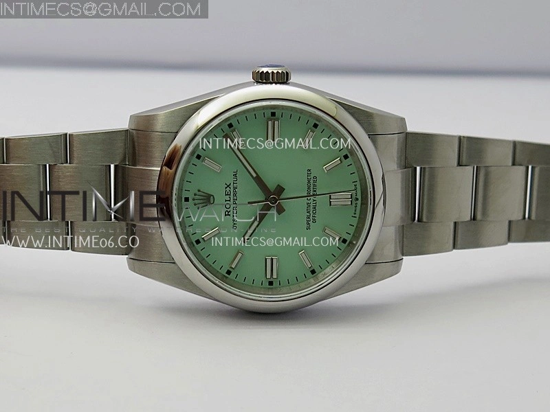 Oyster Perpetual 126000 36mm SS BP 1:1 Best Edition 2025 Mint Green Dial On SS Bracelet