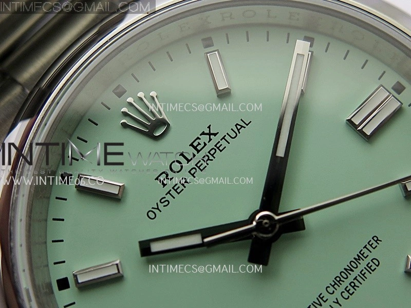 Oyster Perpetual 126000 36mm SS BP 1:1 Best Edition 2025 Mint Green Dial On SS Bracelet