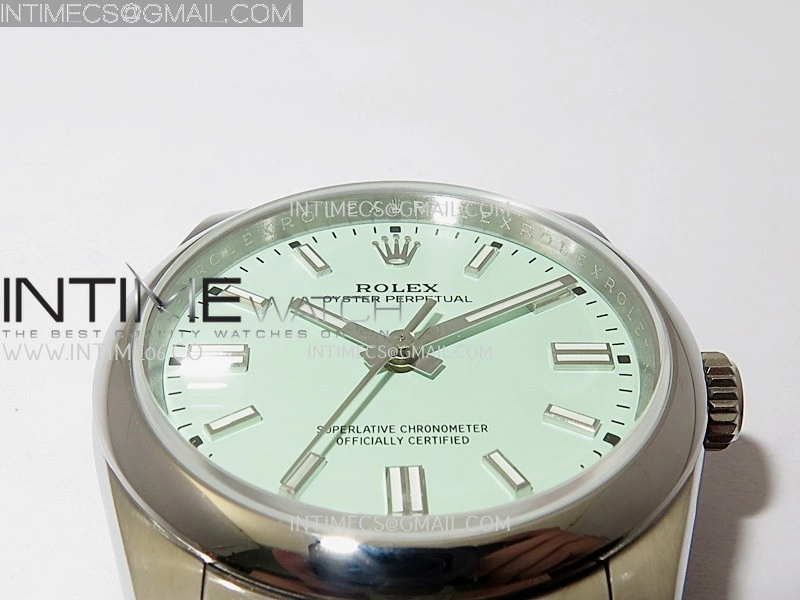 Oyster Perpetual 126000 36mm SS BP 1:1 Best Edition 2025 Mint Green Dial On SS Bracelet