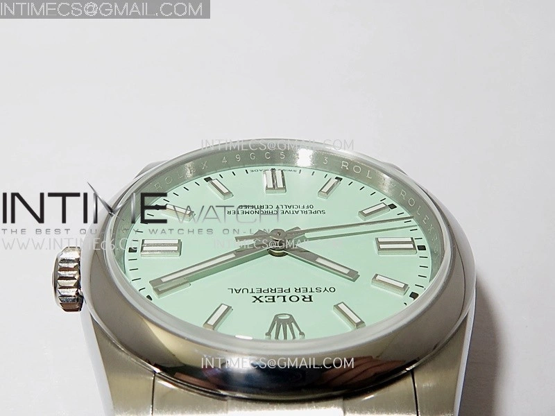Oyster Perpetual 126000 36mm SS BP 1:1 Best Edition 2025 Mint Green Dial On SS Bracelet