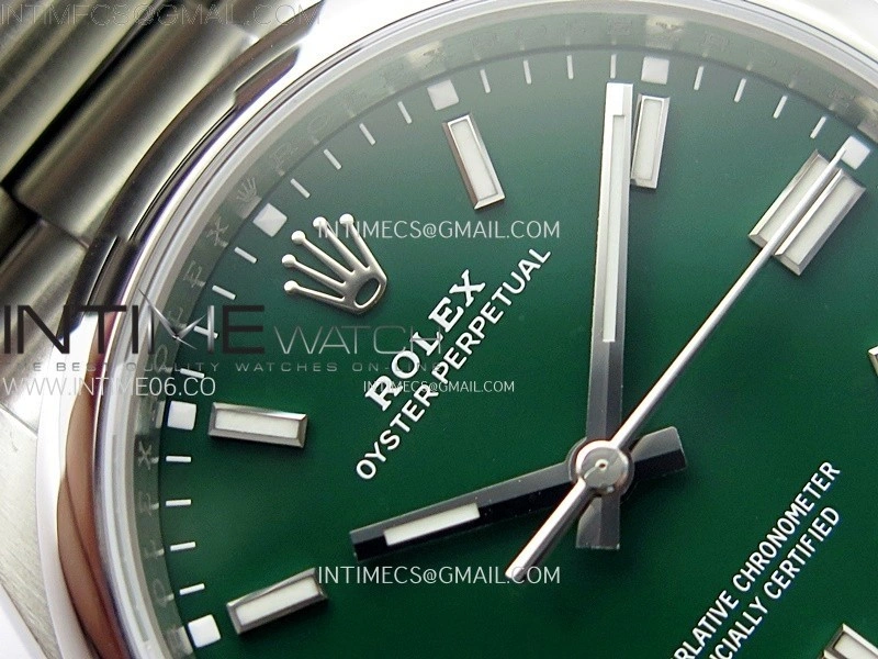 Oyster Perpetual 36mm 126000 904L VSF 1:1 Best Edition Green Dial on SS Bracelet VS3230