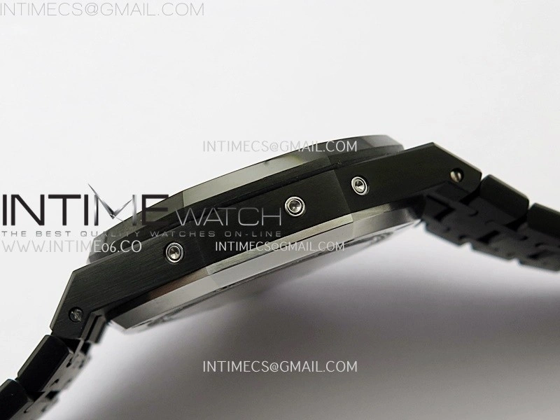 Royal Oak 41mm Perpetual Calendar 26579CE Black SS BBS Best Edition On Black SS Bracelet A5134