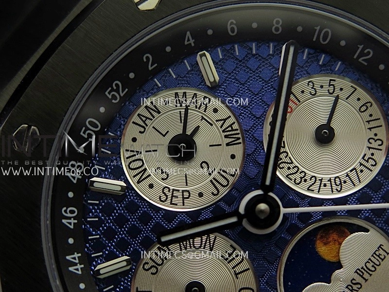 Royal Oak 41mm Perpetual Calendar 26579CE PVD BBS Best Edition Blue Dial On PVD Bracelet A5134