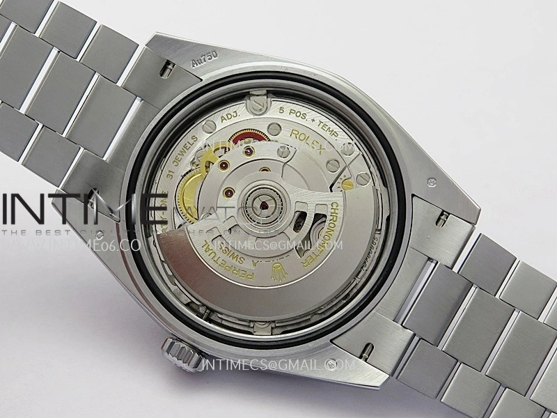 Day Date 228239 40mm Gain Weight QF 1:1 Best Edition Blue Ombre Dial Roman Marker On YG President Bracelet SH3255