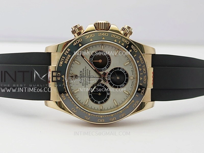 Daytona 126515 Gain Weight V11 QF 1:1 Best Edition Real Meteorite Dial Stick Markers On Oysterflex Strap SH4131