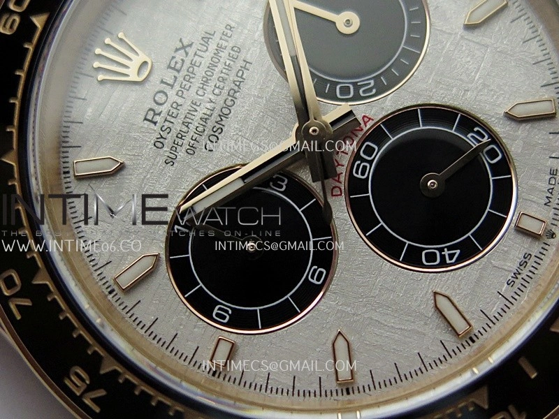 Daytona 126515 Gain Weight V11 QF 1:1 Best Edition Real Meteorite Dial Stick Markers On Oysterflex Strap SH4131