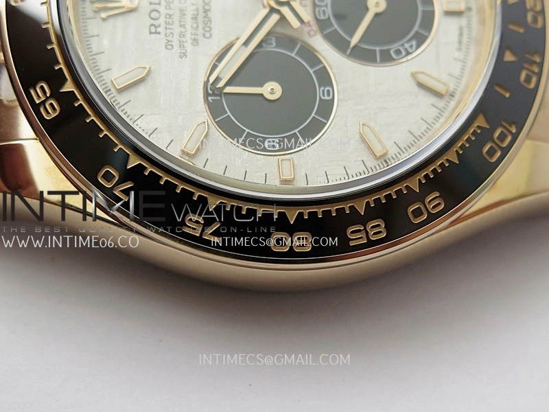 Daytona 126515 Gain Weight V11 QF 1:1 Best Edition Real Meteorite Dial Stick Markers On Oysterflex Strap SH4131