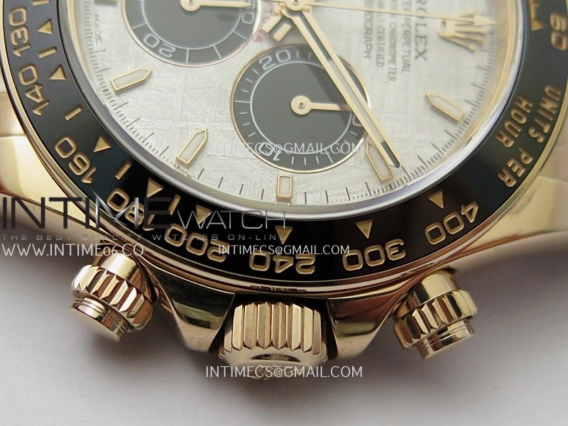 Daytona 126515 Gain Weight V11 QF 1:1 Best Edition Real Meteorite Dial Stick Markers On Oysterflex Strap SH4131