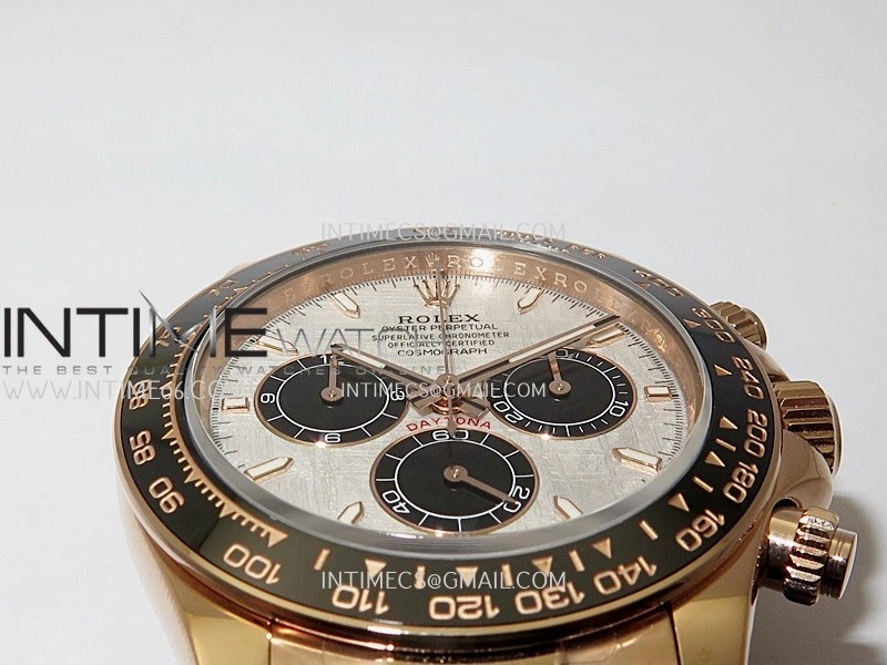 Daytona 126515 Gain Weight V11 QF 1:1 Best Edition Real Meteorite Dial Stick Markers On Oysterflex Strap SH4131