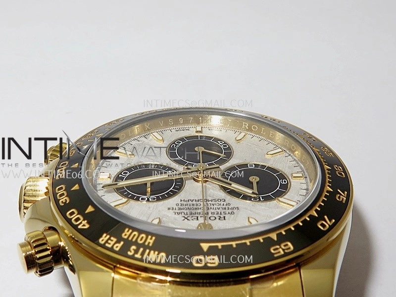 Daytona 126518 Gain Weight V11 QF 1:1 Best Edition Real Meteorite Dial Stick Markers On Oysterflex Strap SH4131