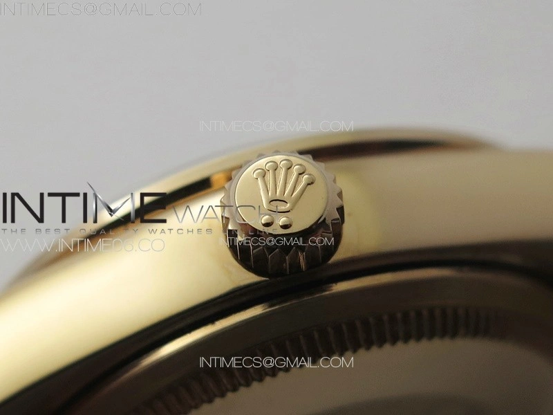 DateJust 31mm 278274 RG GMF Best Edition Silver Flowers Crystals Dial on RG President Bracelet A2824