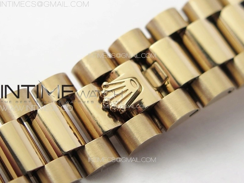 DateJust 31mm 278274 RG GMF Best Edition Silver Flowers Crystals Dial on RG President Bracelet A2824
