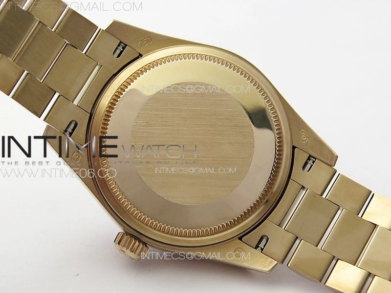 DateJust 31mm 278274 RG GMF Best Edition Silver Flowers Crystals Dial on RG President Bracelet A2824