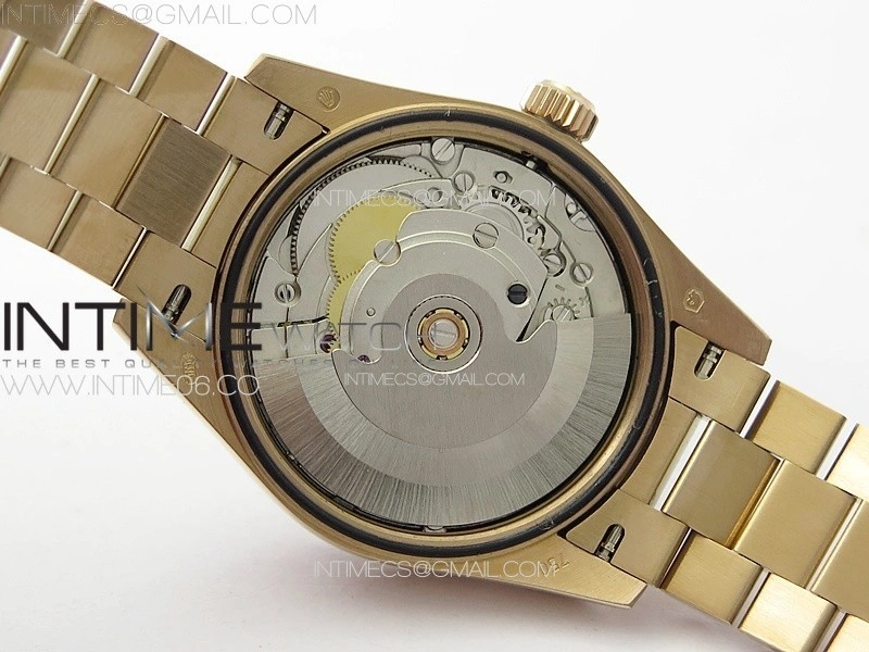 DateJust 31mm 278274 RG GMF Best Edition Silver Flowers Crystals Dial on RG President Bracelet A2824