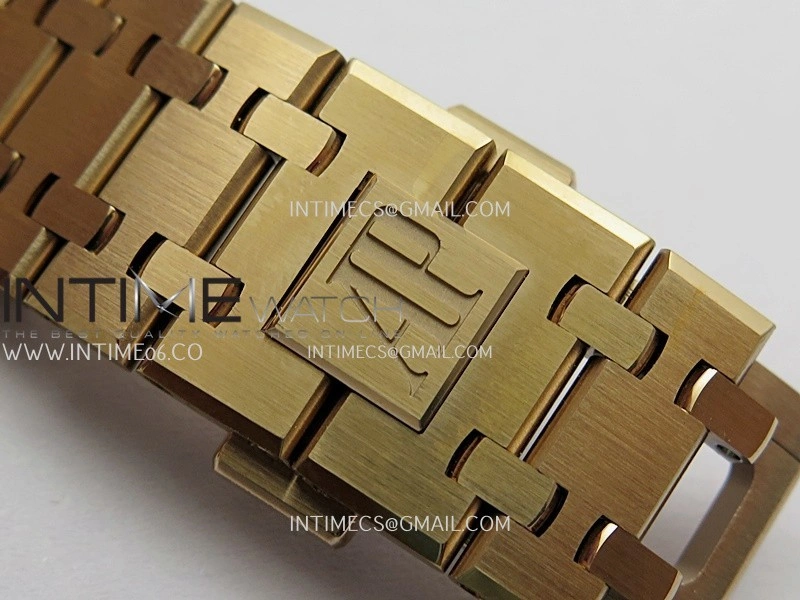 Royal Oak Chrono 26240 RG Gain Weight V2 DDF 1:1 Best Edition Black Dial RG Bracelet Super Clone DD4401