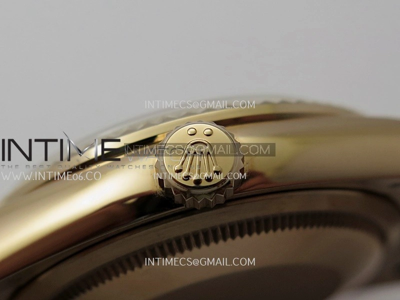 Day Date 128238 36mm RG KF 1:1 Best Edition Rose Gold Dial Diamond Marker On President Bracelet A2836
